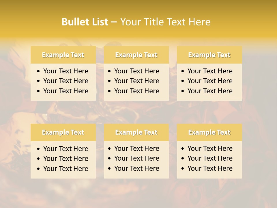 Drink Cocktail Close PowerPoint Template