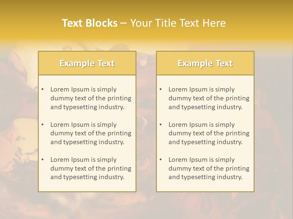 Drink Cocktail Close PowerPoint Template