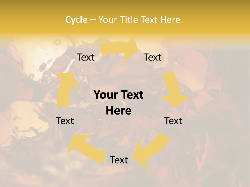 Drink Cocktail Close PowerPoint Template