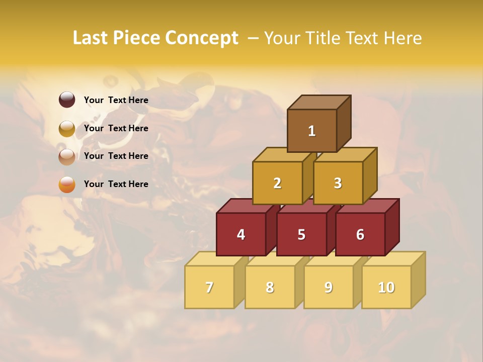 Drink Cocktail Close PowerPoint Template