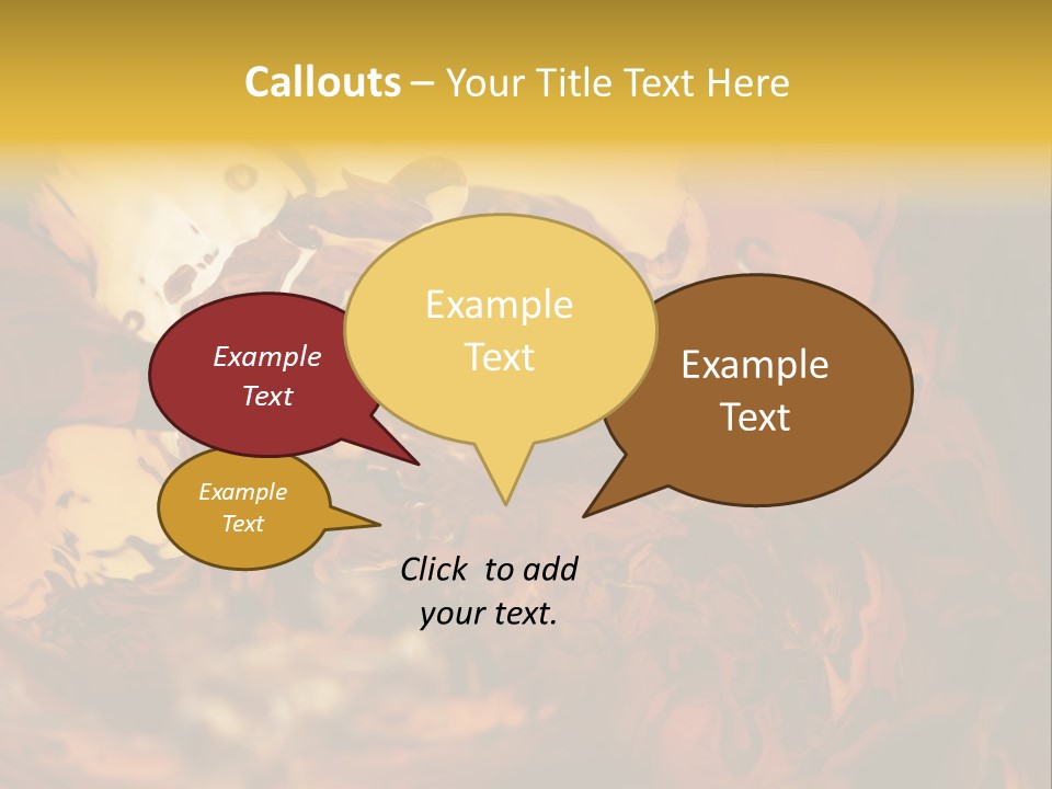 Drink Cocktail Close PowerPoint Template