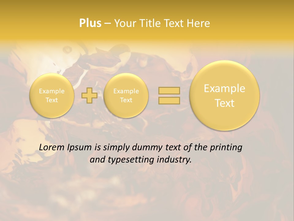 Drink Cocktail Close PowerPoint Template