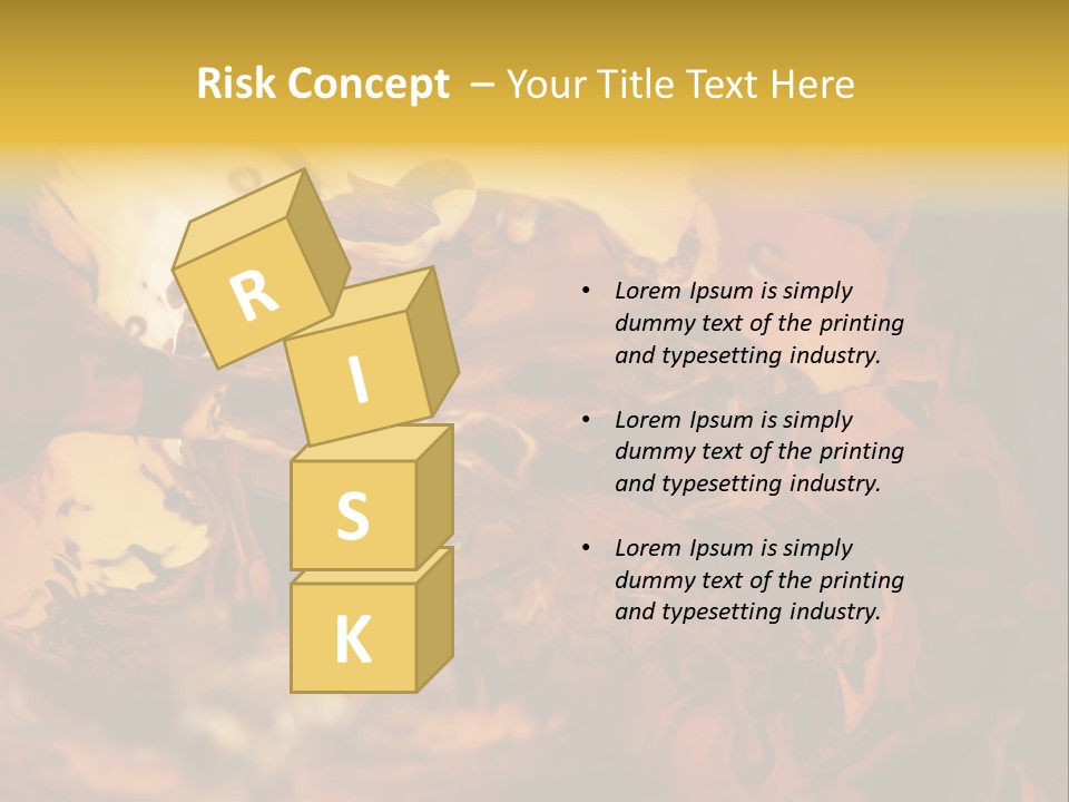 Drink Cocktail Close PowerPoint Template