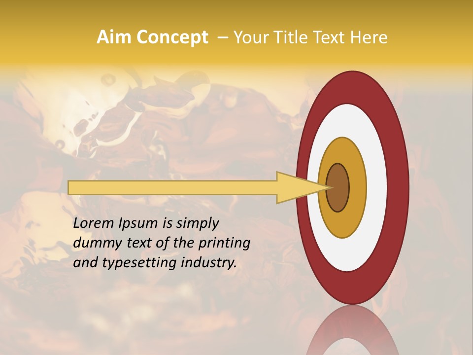 Drink Cocktail Close PowerPoint Template