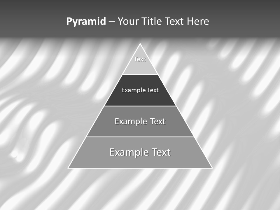 Fold Steel Silver PowerPoint Template