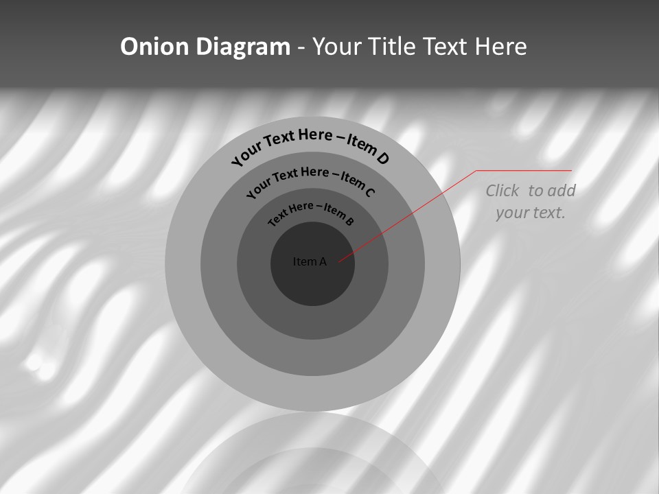 Fold Steel Silver PowerPoint Template