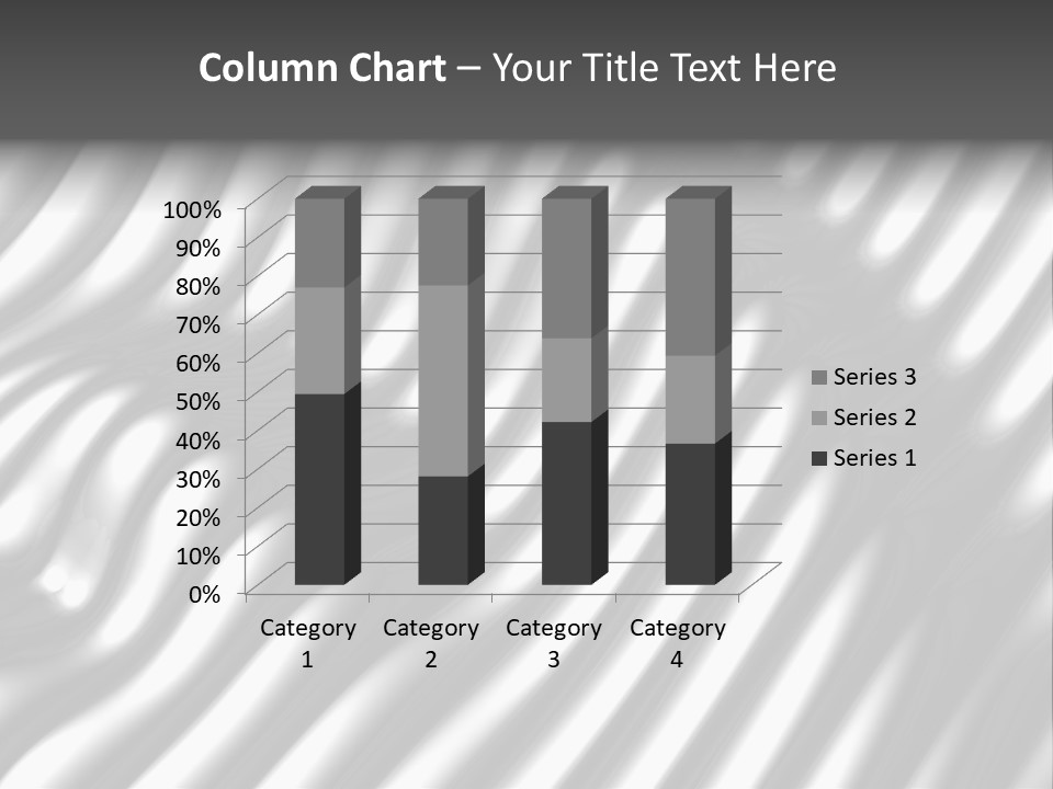 Fold Steel Silver PowerPoint Template