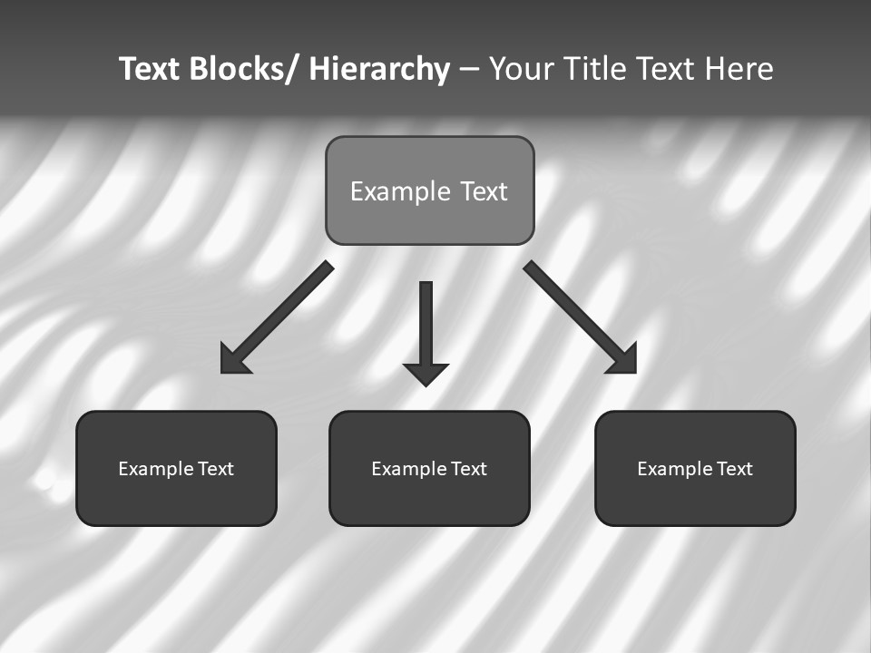Fold Steel Silver PowerPoint Template