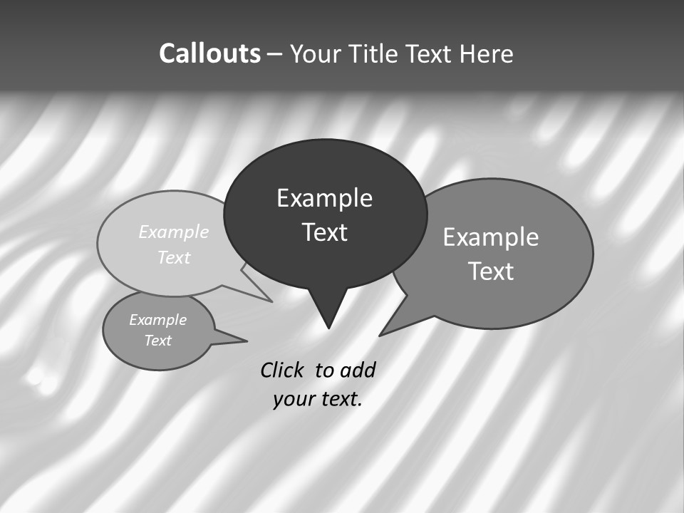 Fold Steel Silver PowerPoint Template