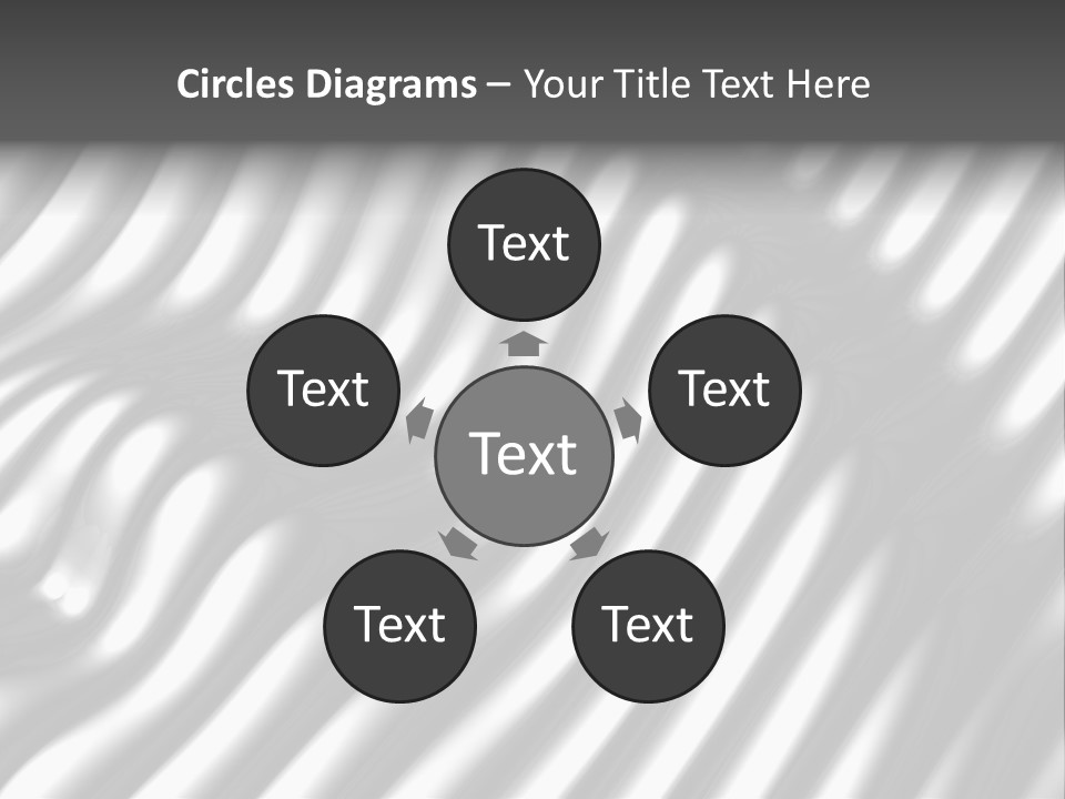 Fold Steel Silver PowerPoint Template