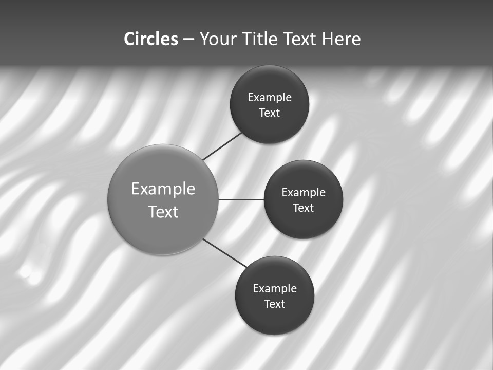 Fold Steel Silver PowerPoint Template