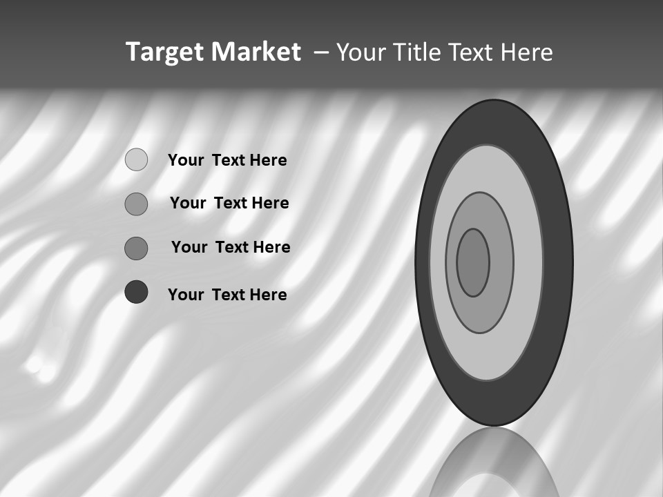 Fold Steel Silver PowerPoint Template