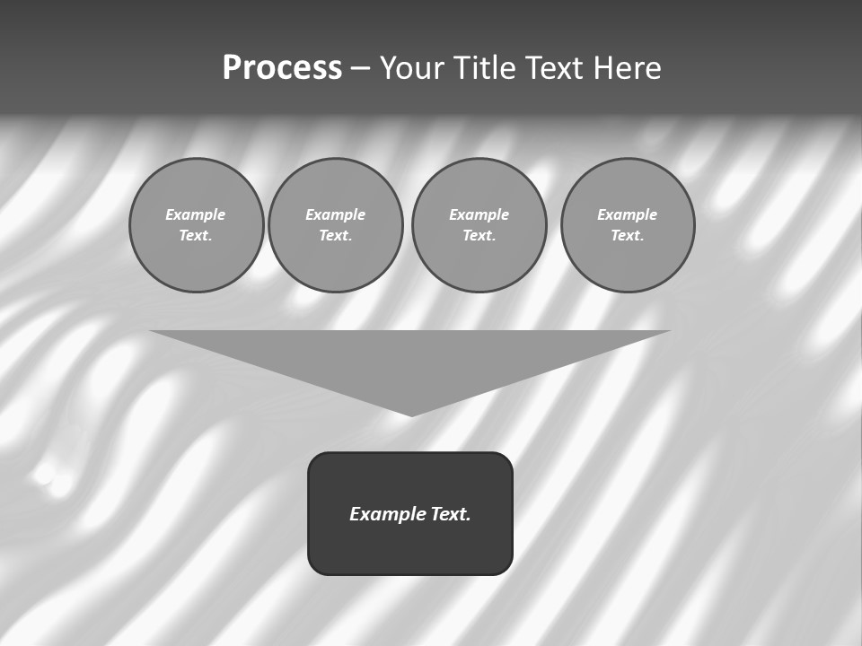 Fold Steel Silver PowerPoint Template