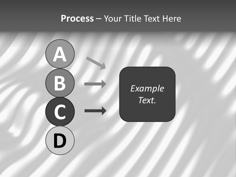 Fold Steel Silver PowerPoint Template