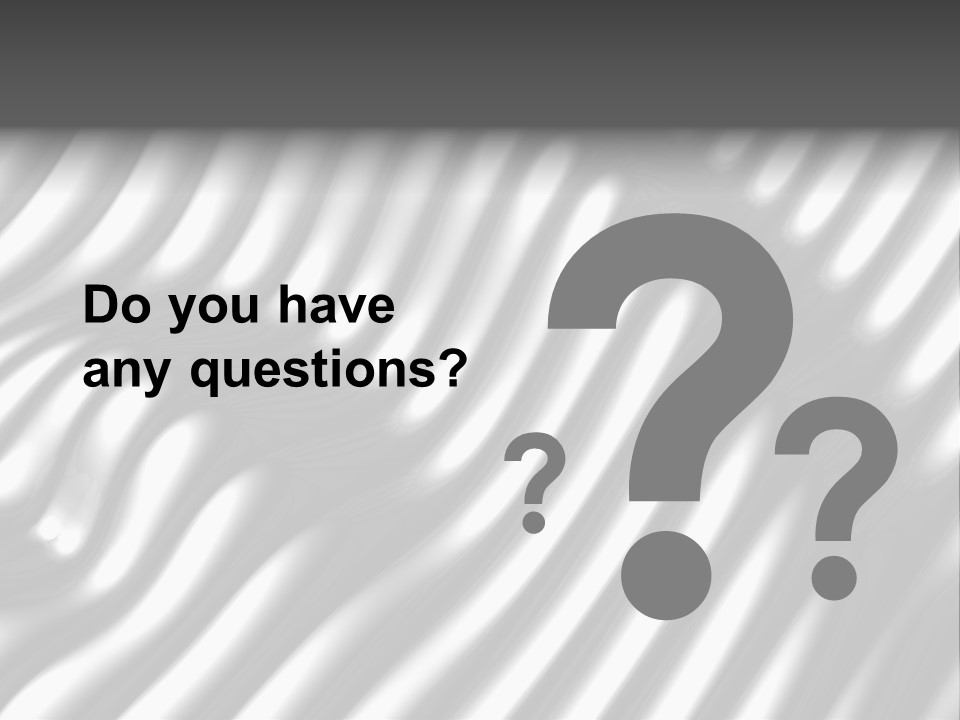 Fold Steel Silver PowerPoint Template