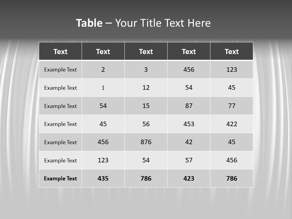 Material Reiteration Curve PowerPoint Template