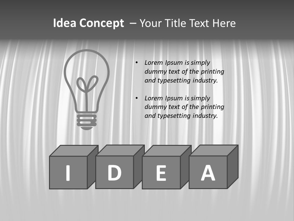 Material Reiteration Curve PowerPoint Template