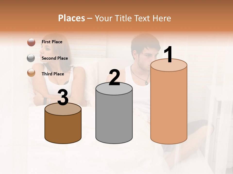 Cover Liegend Relationship PowerPoint Template