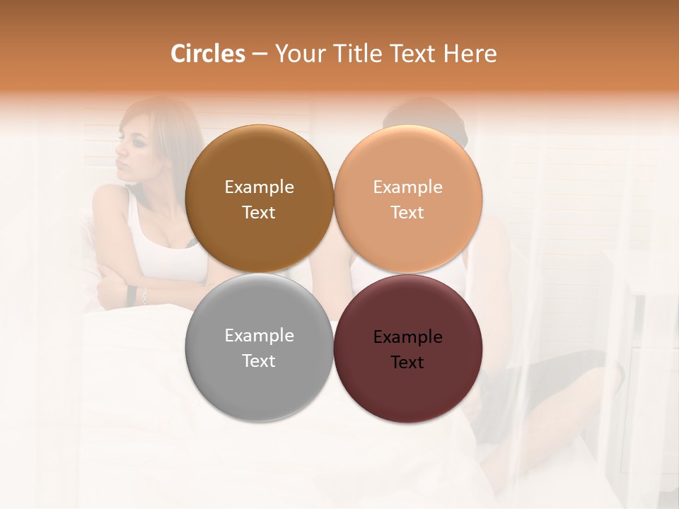 Cover Liegend Relationship PowerPoint Template