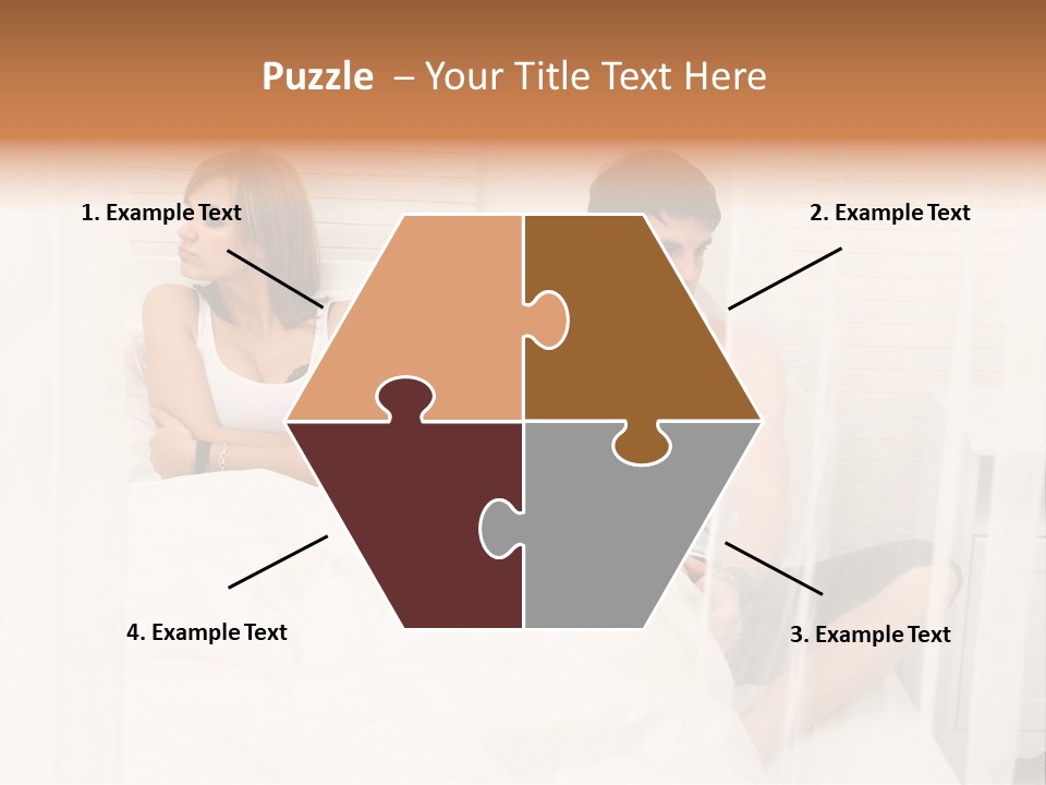 Cover Liegend Relationship PowerPoint Template