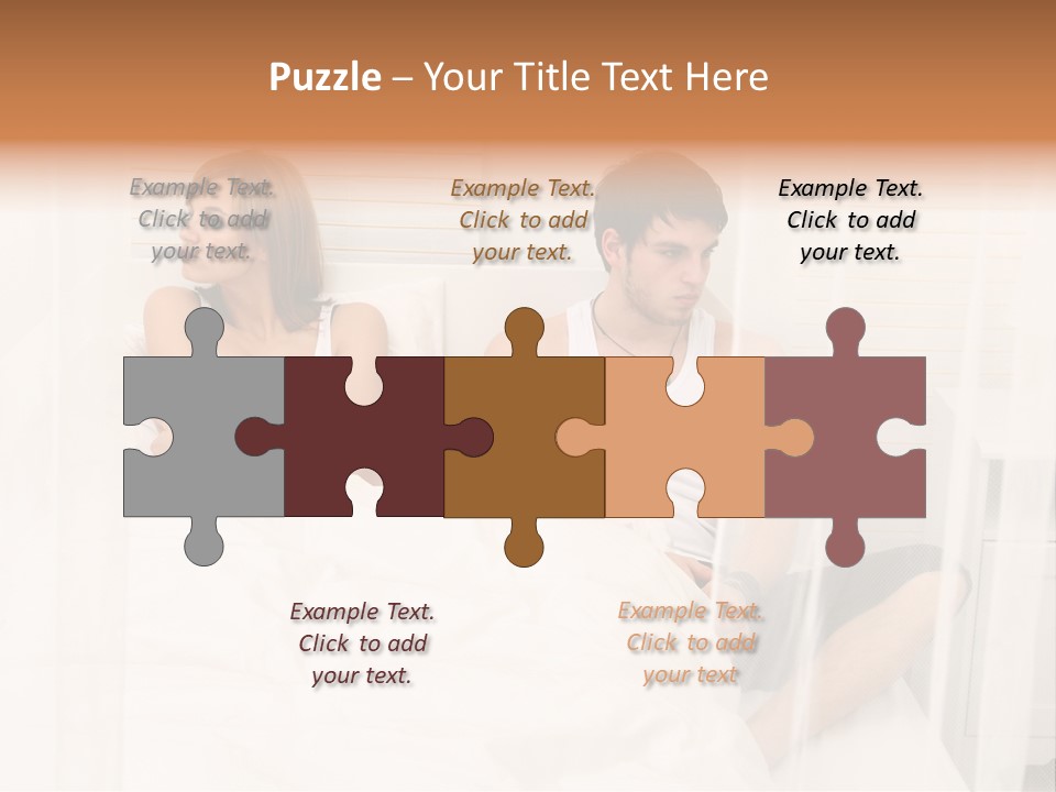 Cover Liegend Relationship PowerPoint Template