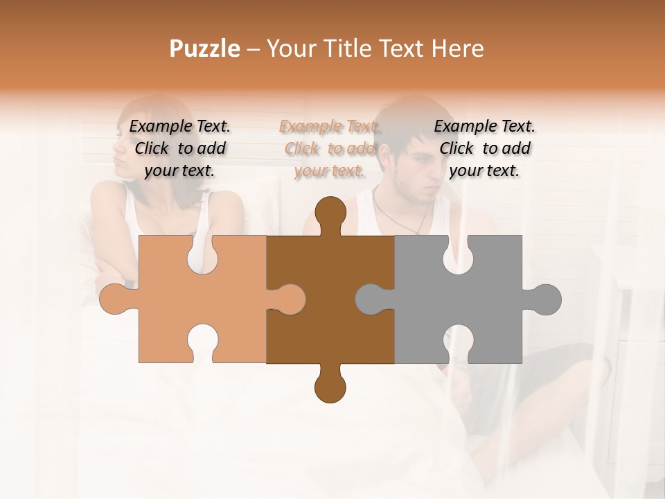 Cover Liegend Relationship PowerPoint Template