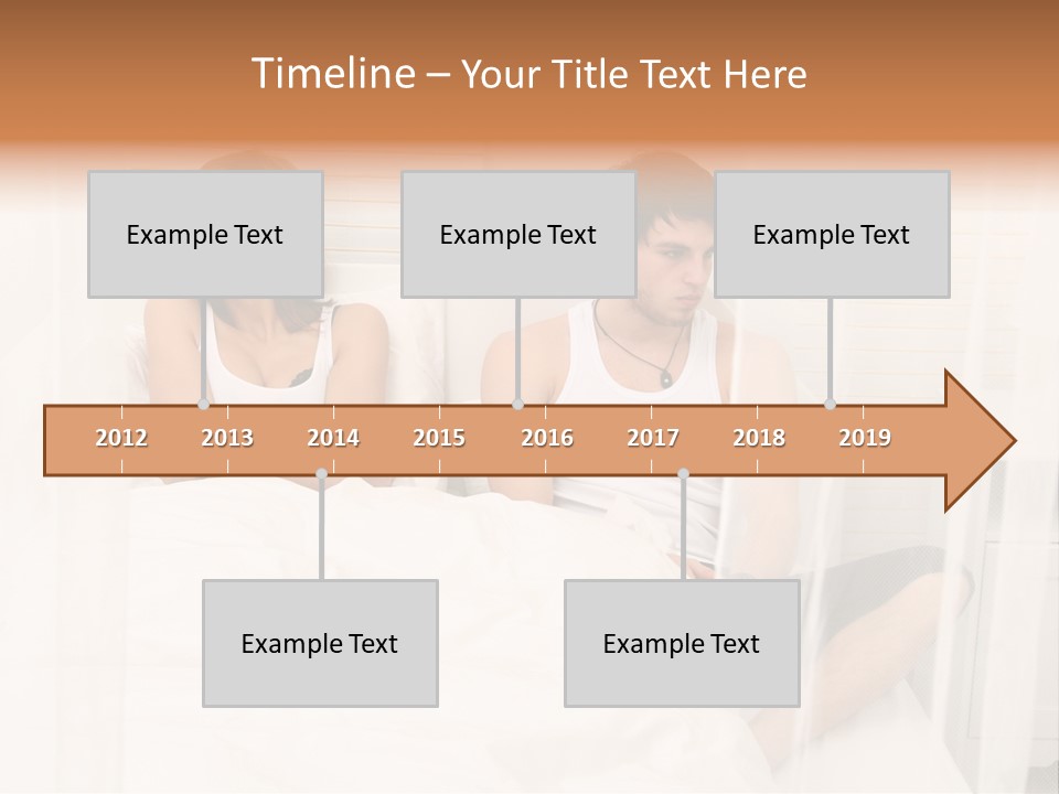 Cover Liegend Relationship PowerPoint Template