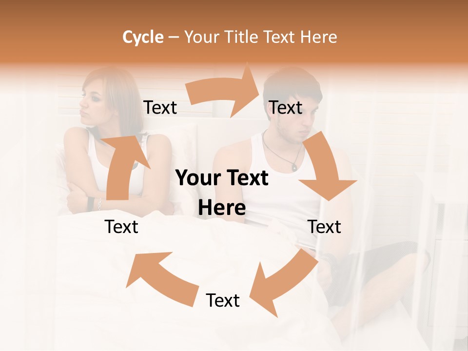 Cover Liegend Relationship PowerPoint Template