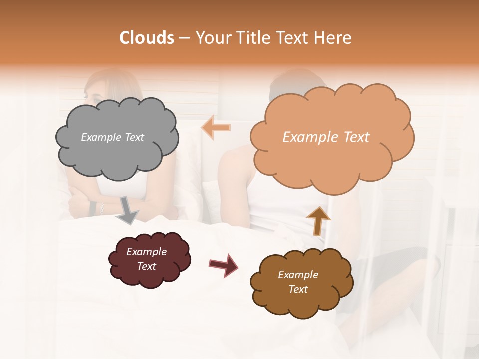 Cover Liegend Relationship PowerPoint Template