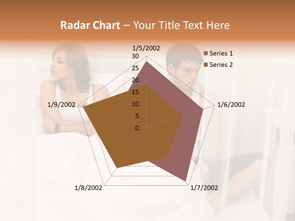 Cover Liegend Relationship PowerPoint Template
