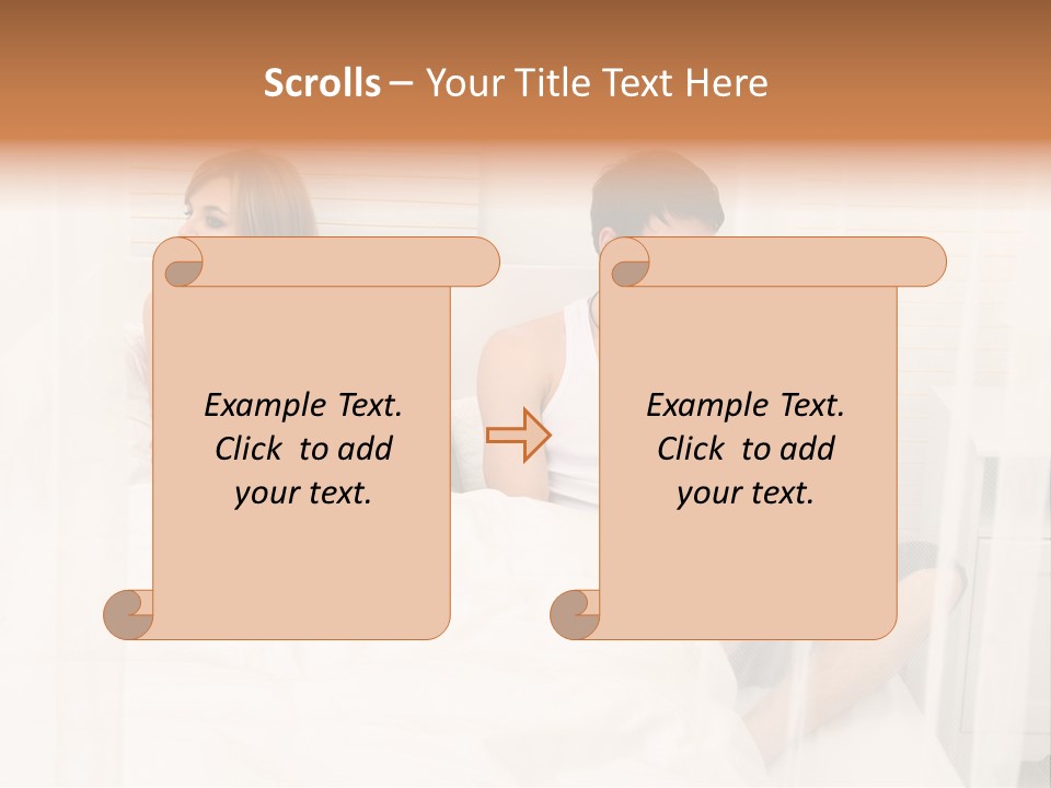 Cover Liegend Relationship PowerPoint Template