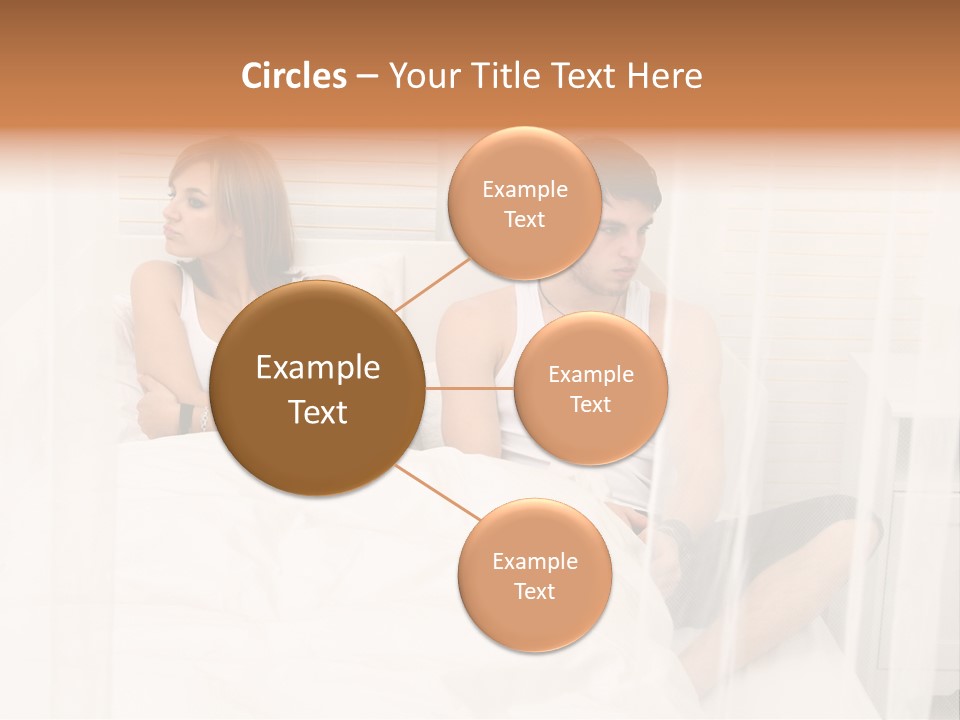 Cover Liegend Relationship PowerPoint Template