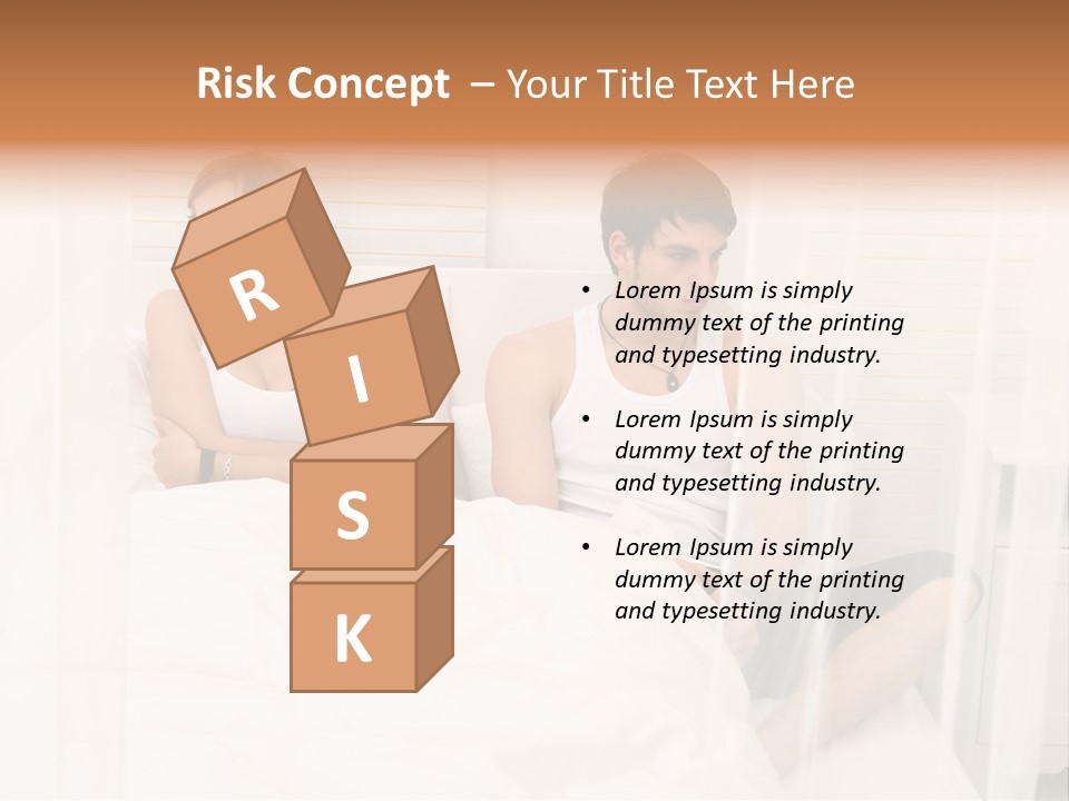 Cover Liegend Relationship PowerPoint Template