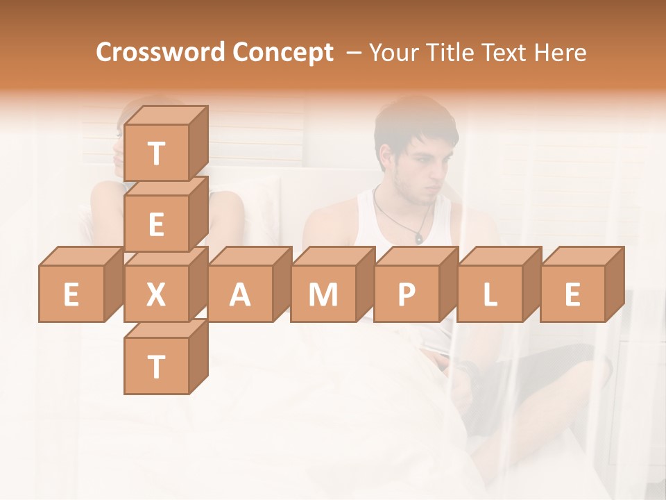 Cover Liegend Relationship PowerPoint Template