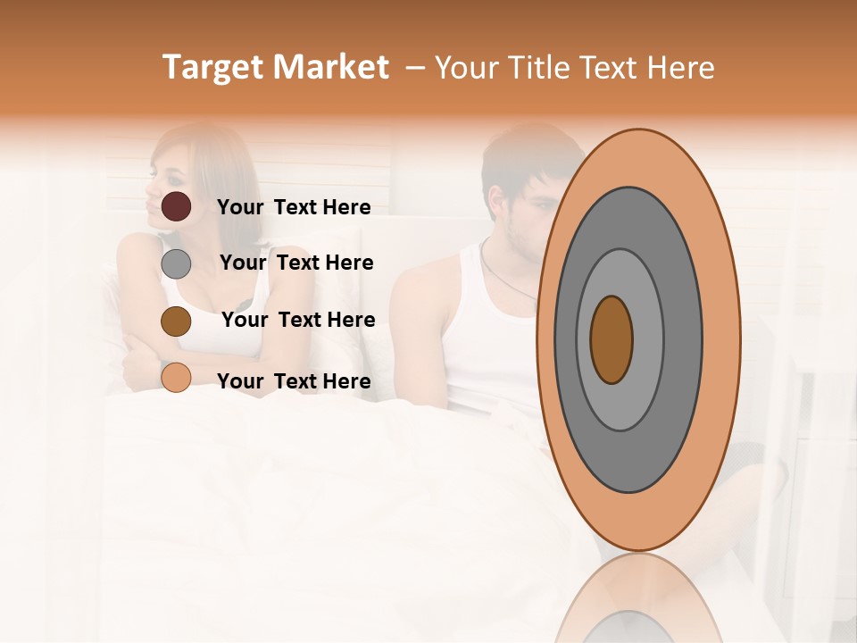 Cover Liegend Relationship PowerPoint Template