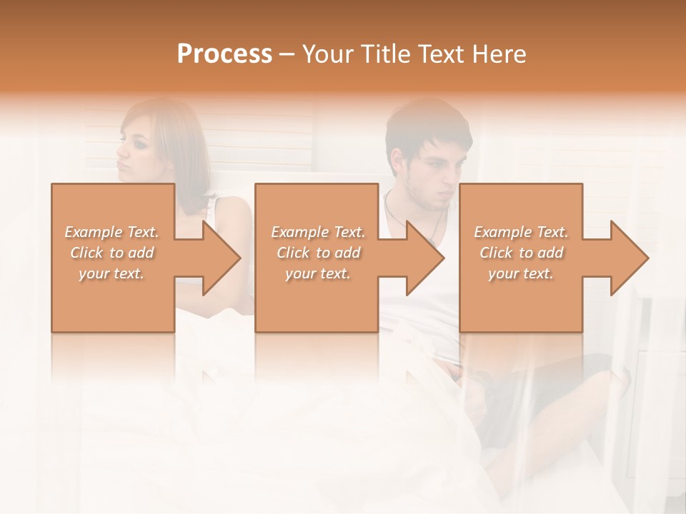 Cover Liegend Relationship PowerPoint Template