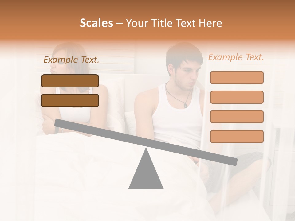 Cover Liegend Relationship PowerPoint Template