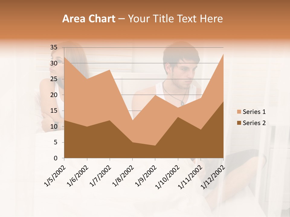 Cover Liegend Relationship PowerPoint Template