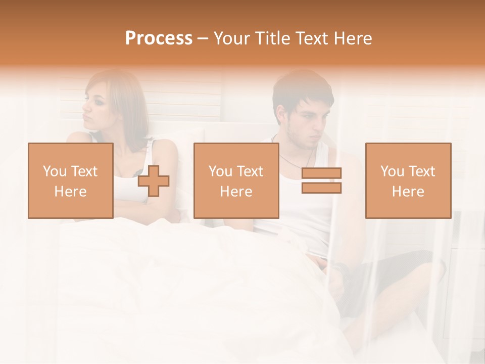 Cover Liegend Relationship PowerPoint Template