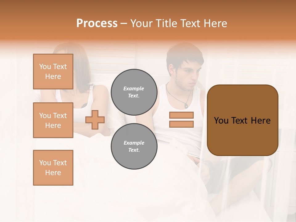 Cover Liegend Relationship PowerPoint Template