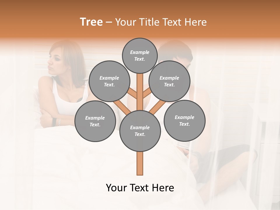 Cover Liegend Relationship PowerPoint Template
