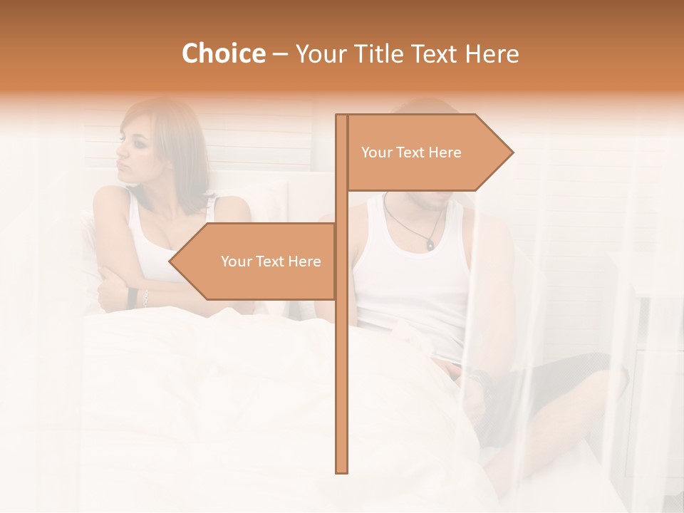 Cover Liegend Relationship PowerPoint Template