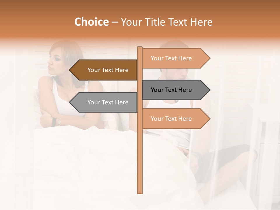 Cover Liegend Relationship PowerPoint Template