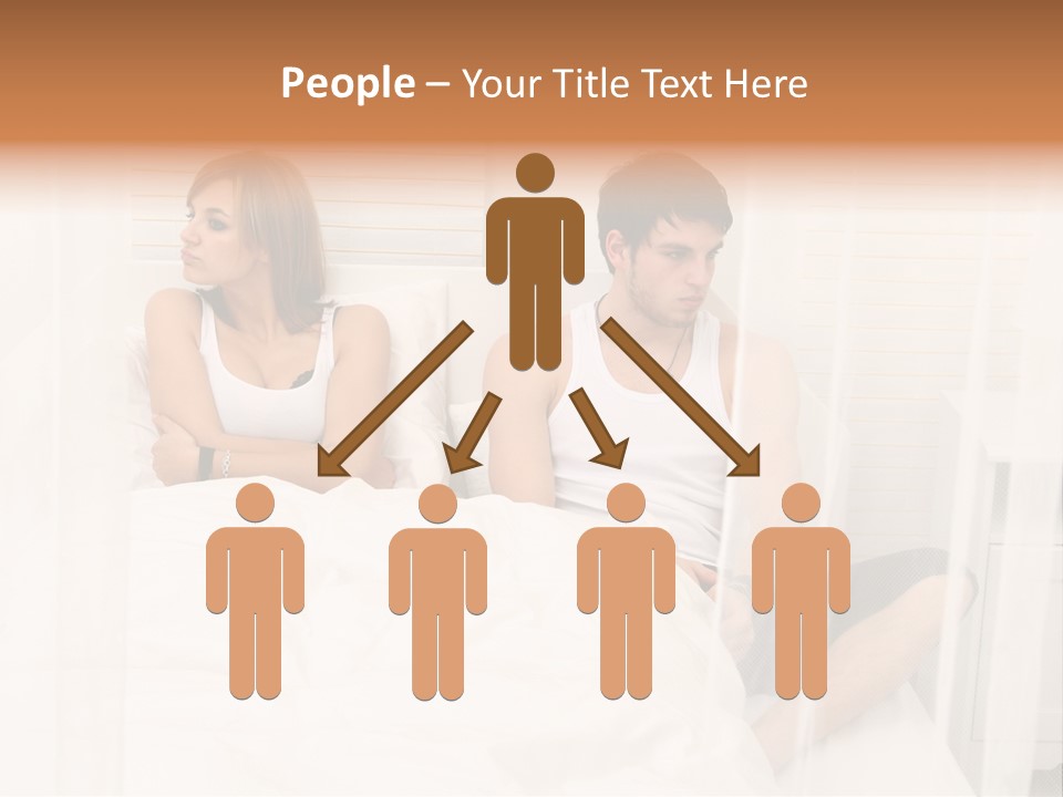 Cover Liegend Relationship PowerPoint Template