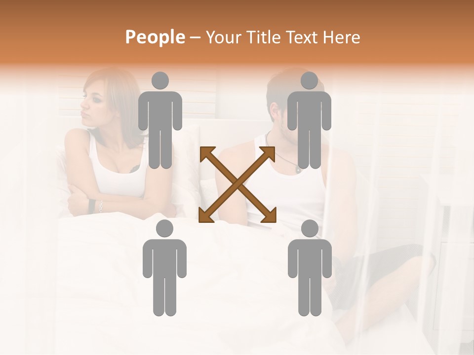 Cover Liegend Relationship PowerPoint Template