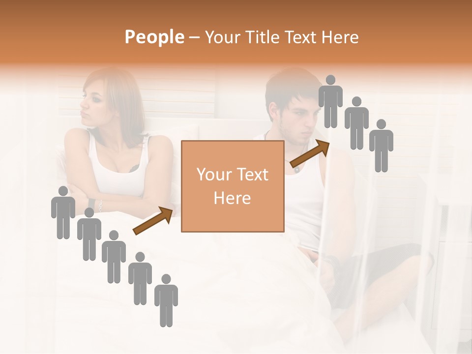 Cover Liegend Relationship PowerPoint Template