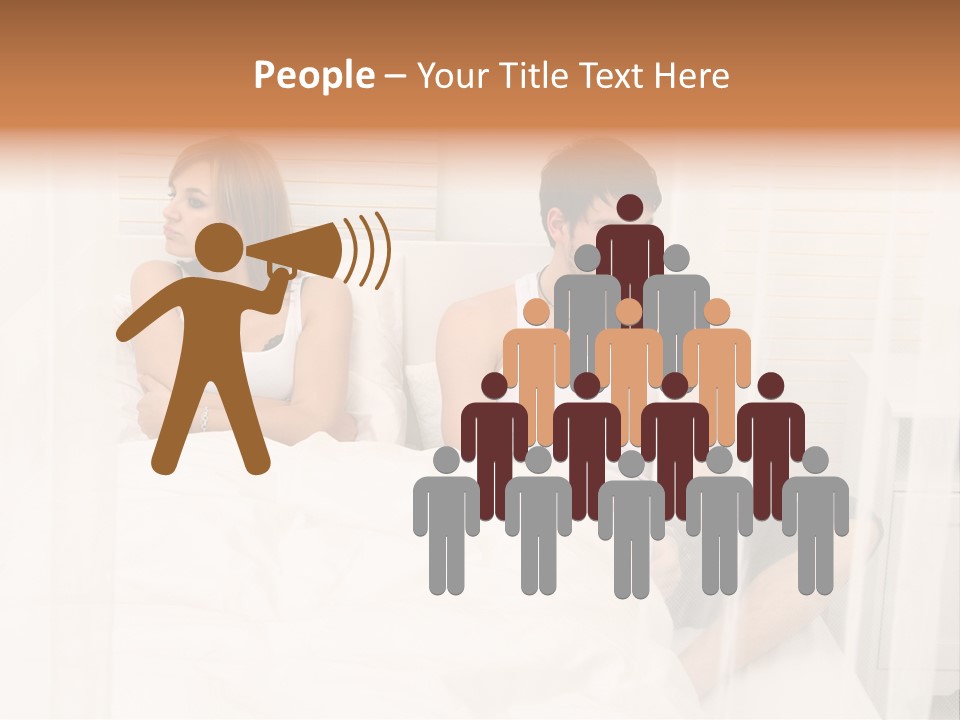 Cover Liegend Relationship PowerPoint Template