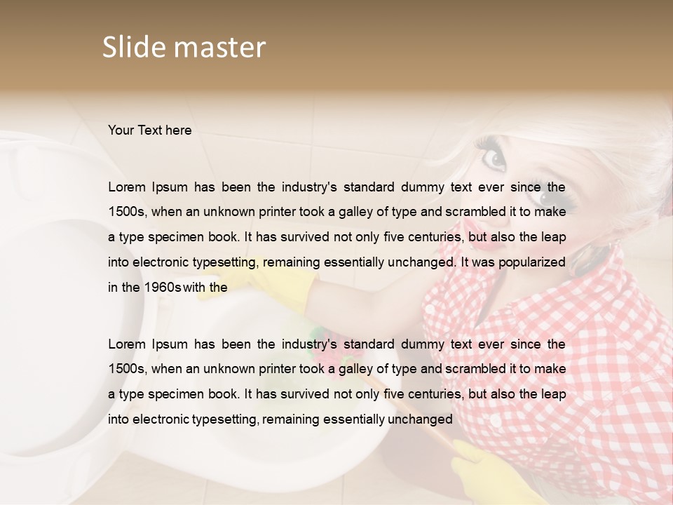 Work Wet Smell PowerPoint Template