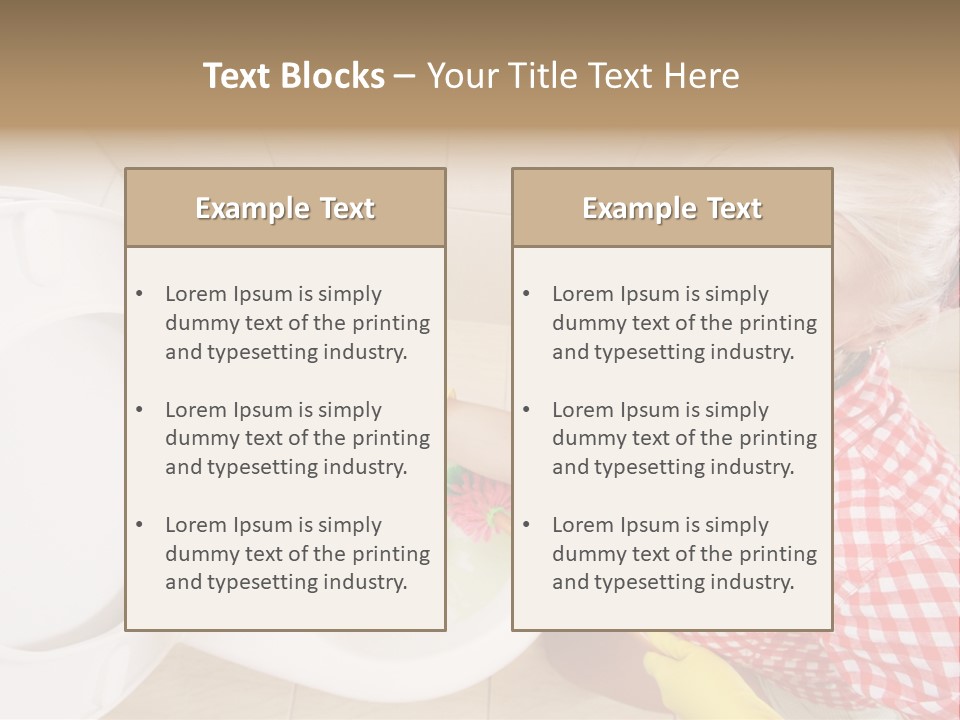 Work Wet Smell PowerPoint Template