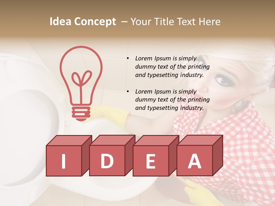 Work Wet Smell PowerPoint Template